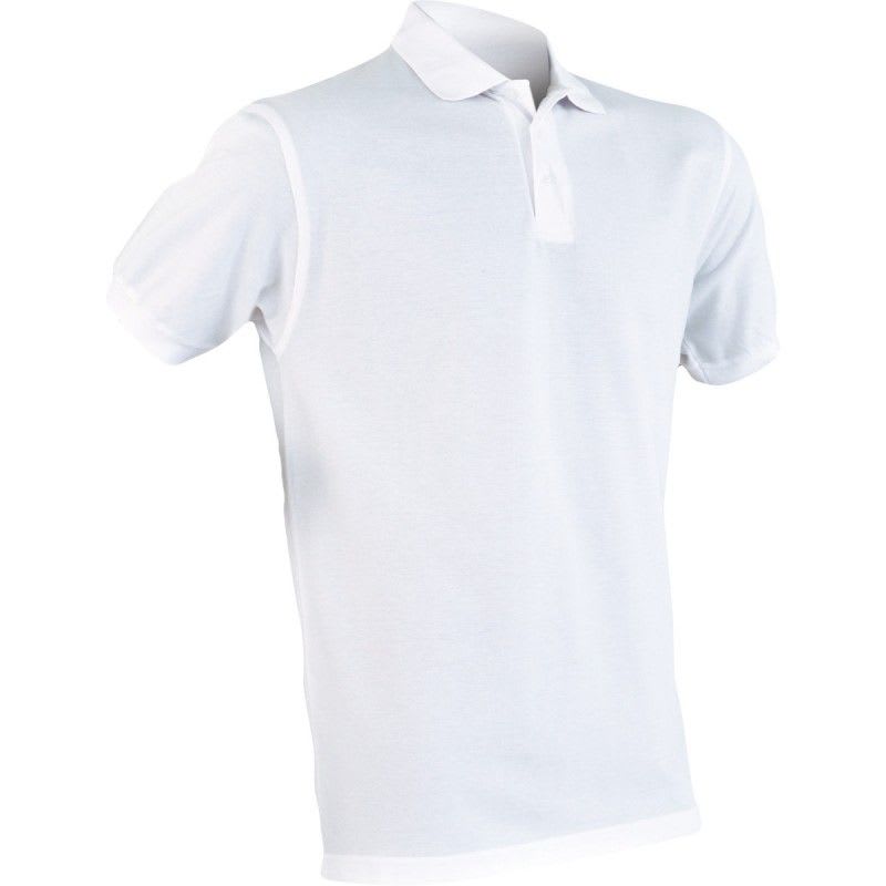 VEPRO - POLO MAILLE PIQUEE BLANC TAILLE M