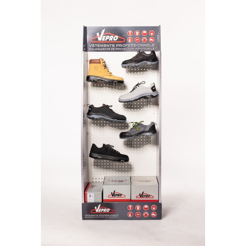 VEPRO - Présentoir livré avec broches