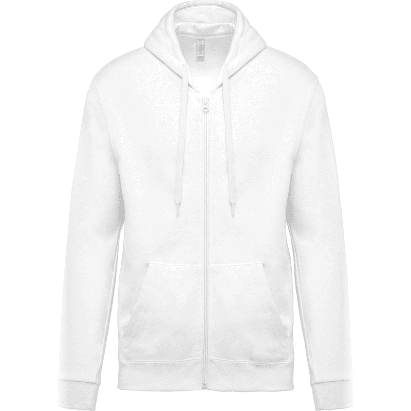 VEPRO - VEPRO - sweat-shirt zippé capuche- Blanc - Taille XL