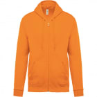 VEPRO - VEPRO - sweat-shirt zippé capuche emballé- Orange- Taille M