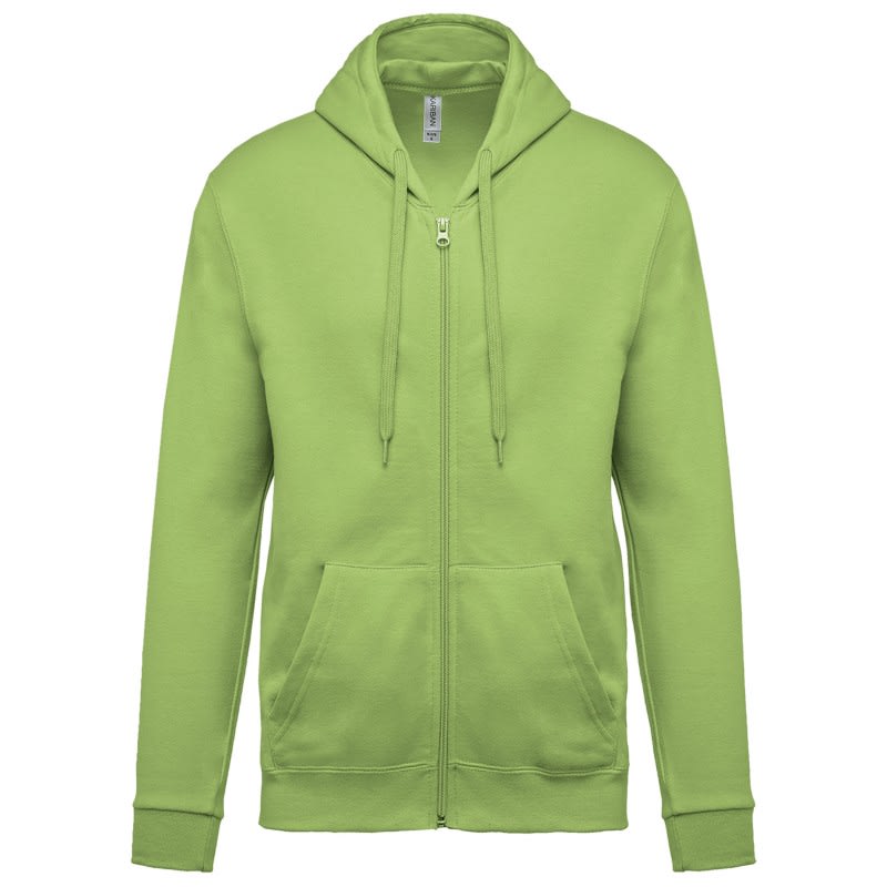 VEPRO - VEPRO - sweat-shirt zippé capuche emballé- Vert - Taille L
