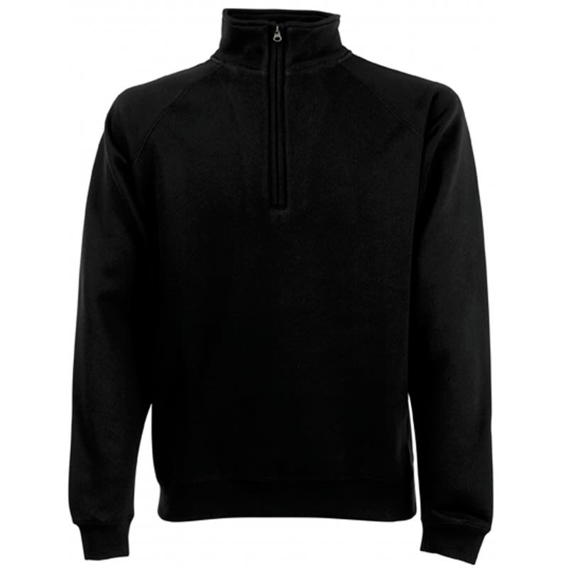 VEPRO - SWEAT NOIR COL ZIP XXL
