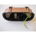 Courant - boite étanche flexaray double h et v 67x40 entraxe 71  x1