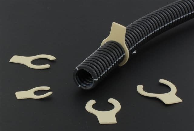 Courant - clip bloquant 20 x 100 - pour le blocage et repérage de la gaine