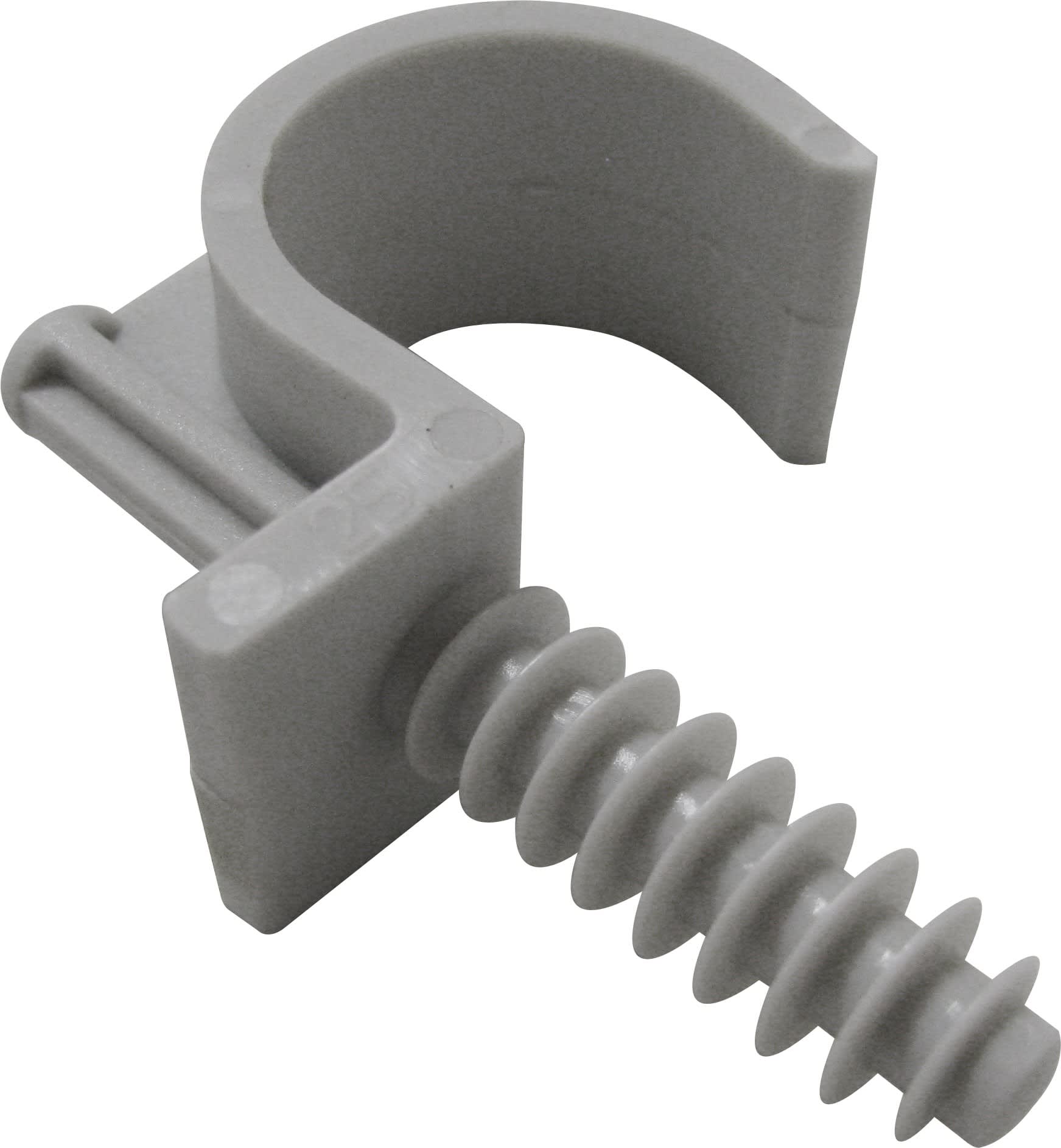 Courant - fix simple 25 x25 - fixation murale simple pour un conduit