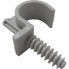 Courant - fix simple 25 x25 - fixation murale simple pour un conduit