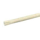 Courant - Flexzip ivoire sta 25/100 anti-uv - Gaine de protection fendue résistante aux UV