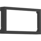 Cooper Securite - Cover métallique de finition ULTRALED/PLANETE 2-45/8 étanche. Coloris gris