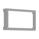 Cooper Securite - Cover métallique de finition ULTRALED/PLANETE 2-45/8 étanche. Coloris argent