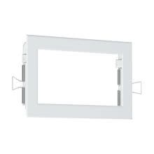 Cooper Securite - Cadre d'encastrement - Compatible ULTRALED 2-45/8 ES & PLANETE 2-45 ES