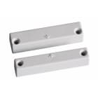 Cooper Securite - 10 Contacts magnétique en plastique blanc à câbler.