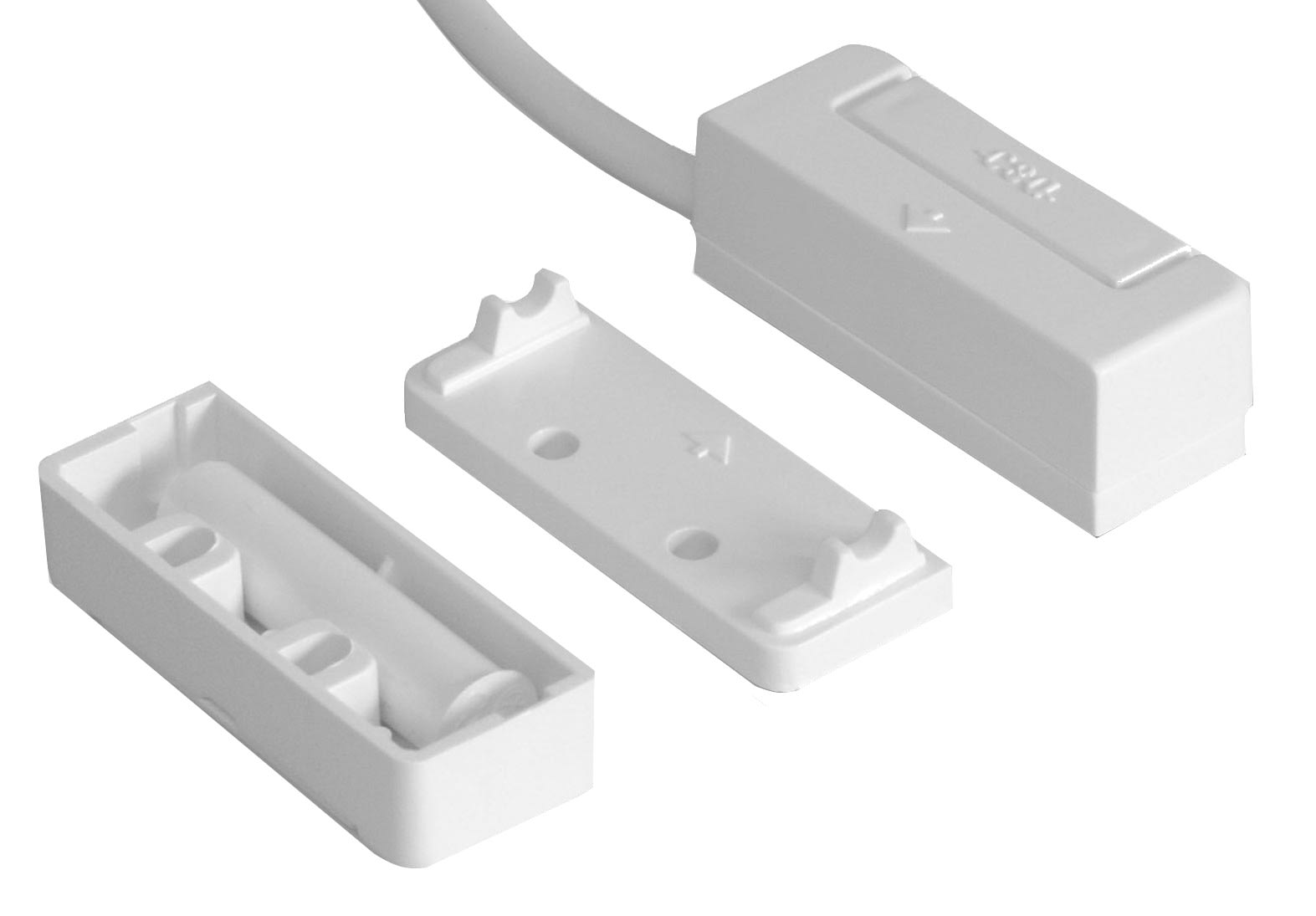 Cooper Securite - 10 contacts magnétiques cylindriques sailli ou encastré