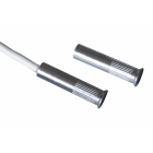 Cooper Securite - 10 Contacts cylindrique métal IP 65 cable 2 métres