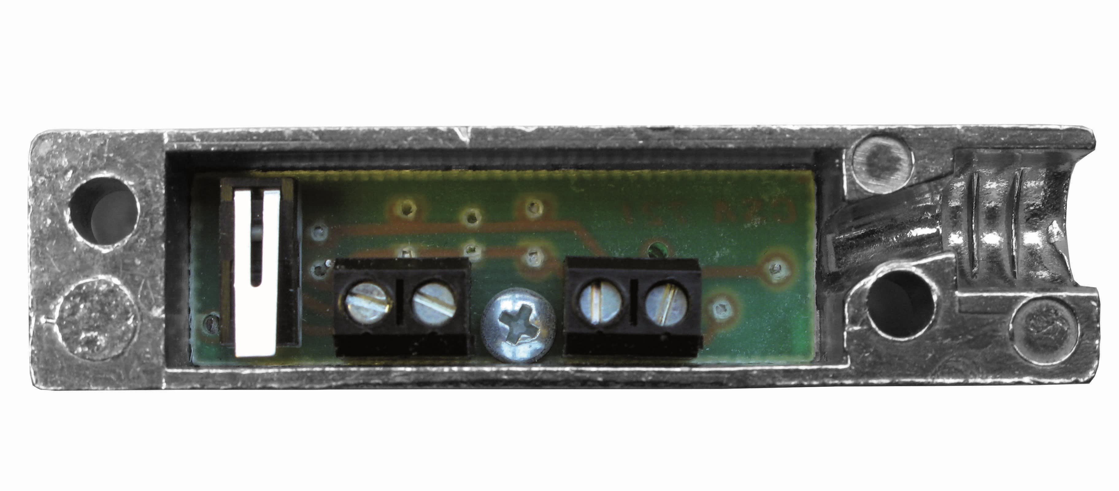 Cooper Securite - 2 contacts Aluminium à câbler alarme + autoprotection