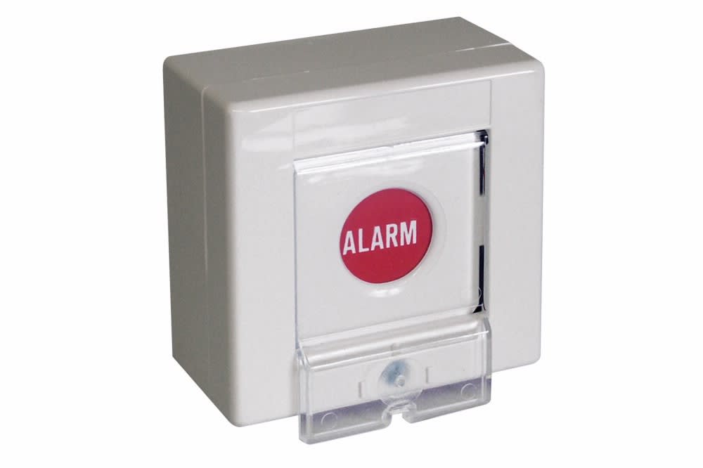 Cooper Securite - Boitier d'appel d'urgence ALARME filaire PPMS blanc
