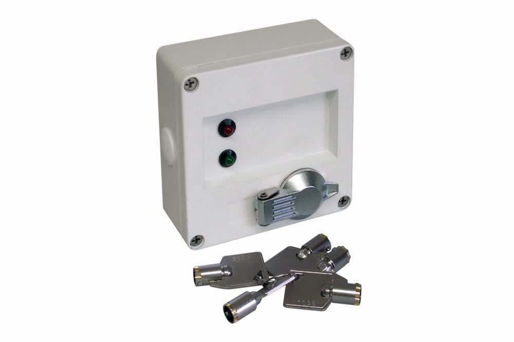 Cooper Securite - Boitier de commande a cles exterieur IP65. Livre avec 3 cles tubulaires.