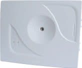 Cooper Securite - Alimentation 12 Vcc 1 ampère boitier métal capacité batterie 7Ah