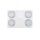 Cooper Securite - BeamTech BAES 4 phares SATI - 2000lm/1h - IP65 IK07