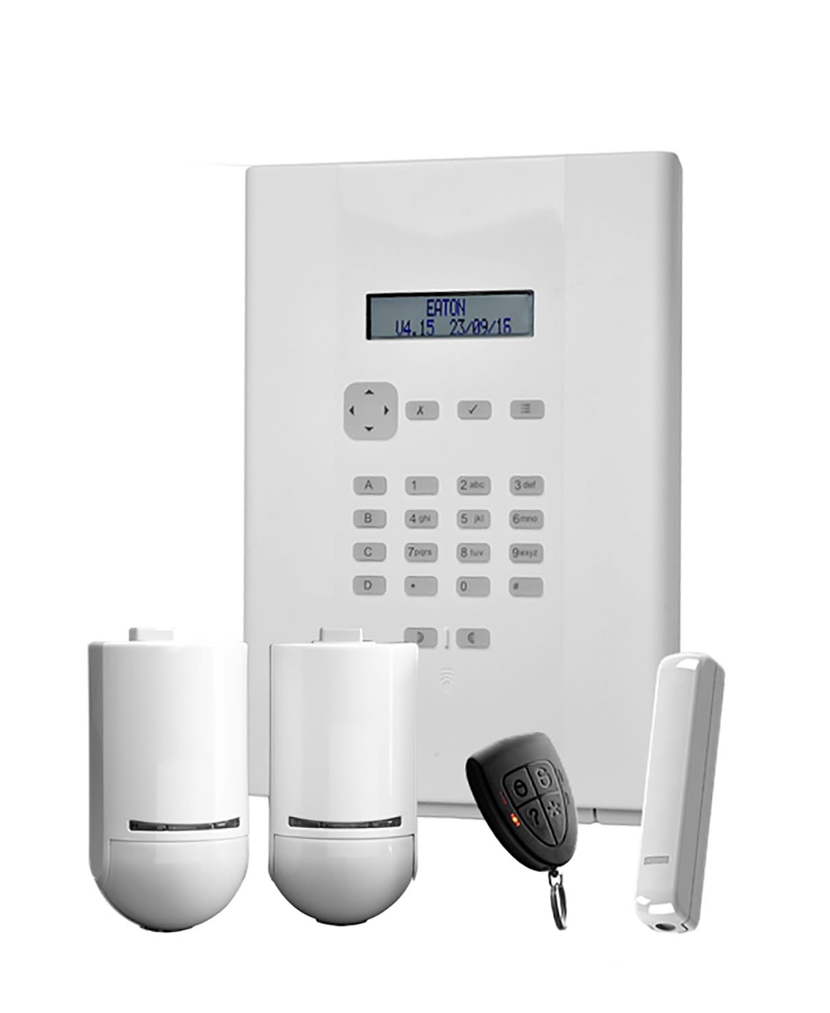 Cooper Securite - Kit Centrale d'alarme intrusion radio compact 20 zones / 20 détecteurs radio