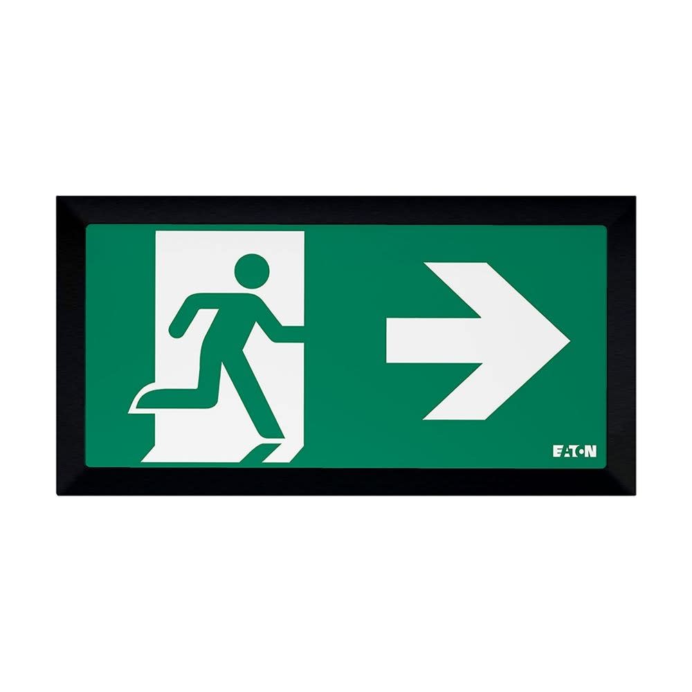 Cooper Securite - Cover métallique de finition - Compatible ULTRALED & PLANETE 2-45/8 - Black