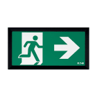 Cooper Securite - Cover métallique de finition - Compatible ULTRALED & PLANETE 2-45/8 - Black