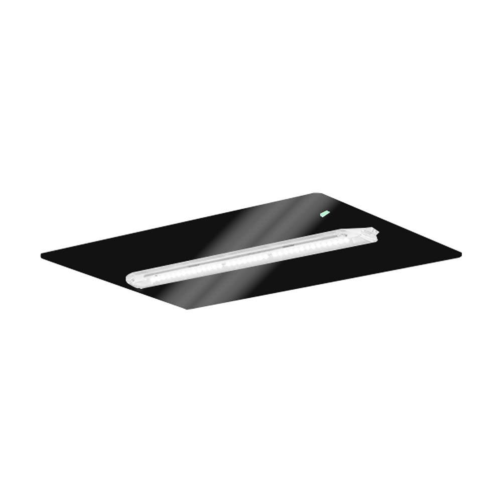 Cooper Securite - Cover métallique de finition - Compatible ULTRALED & PLANETE 2-400 - Noir