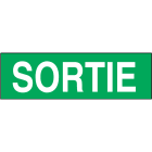 Cooper Securite - Pictogramme boitier AA avec inscription "Sortie"