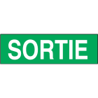 Cooper Securite - Pictogramme pour boitier AA avec inscription "Sortie"