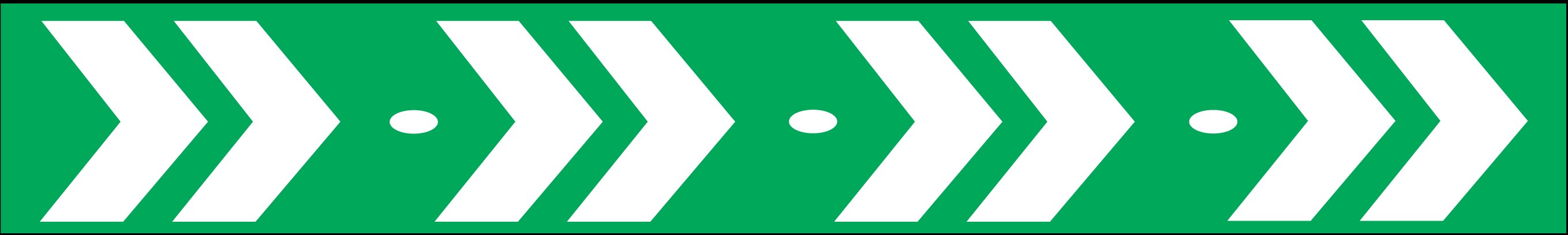 Cooper Securite - Pictogramme boitier AA avec symbole chevron hauteur 4cm