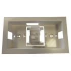 Cooper Securite - Cadre d'encastrement - blanc - acier - Compatible ULTRALED - Boîtier epsilon