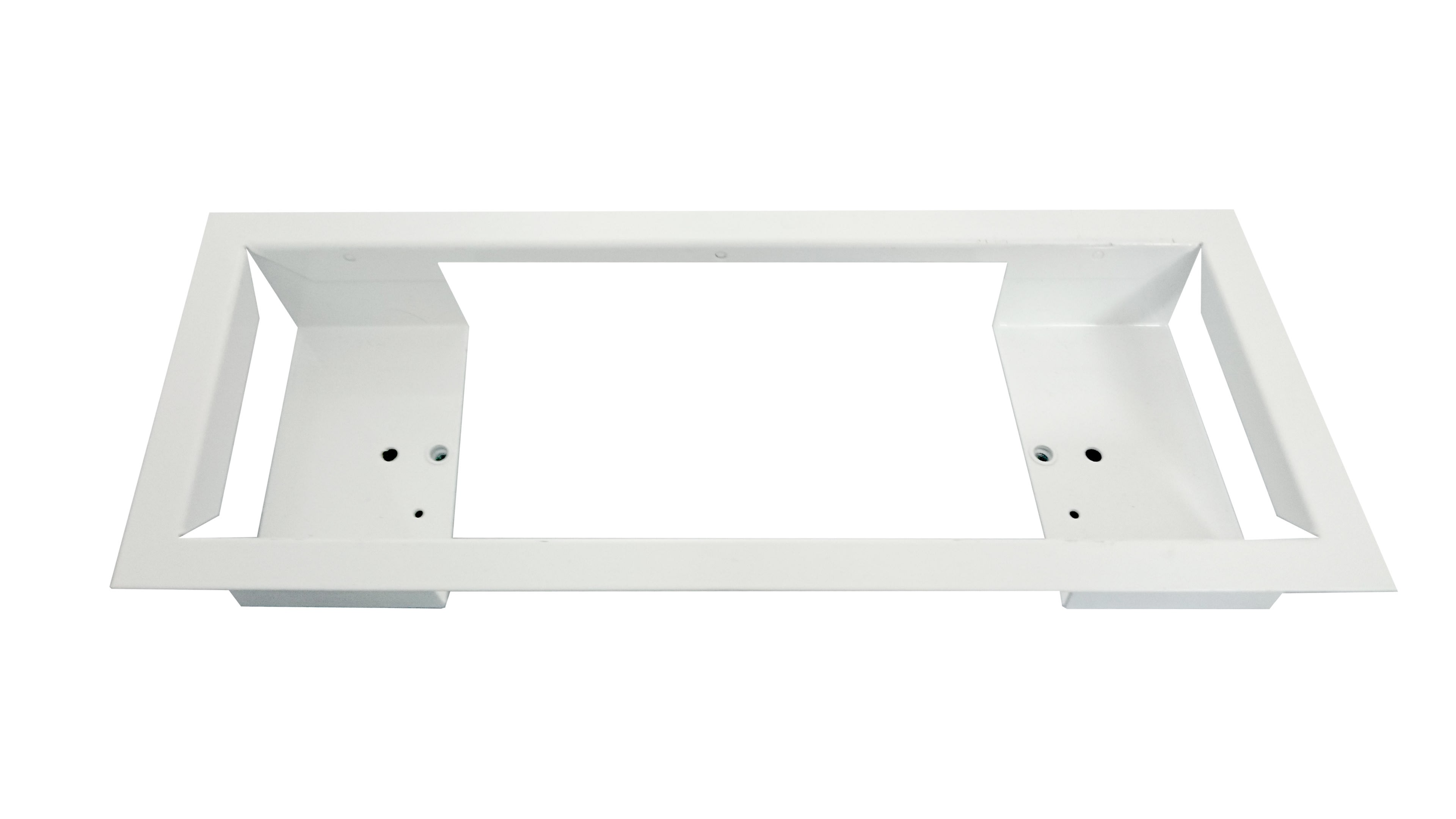 Cooper Securite - Cadre d'encastrement Boitier Zeta pour ULTRALED et PLANETE 400 étanche, Blanc