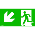 Cooper Securite - Pictogramme pour CrystalWay 20m Oblique flèche vers le Bas et la Gauche