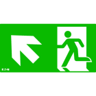 Cooper Securite - Pictogramme pour CrystalWay 20m Oblique flèche vers le Haut et la Gauche