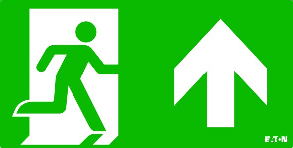 Cooper Securite - Pictogramme ISO7010-E002 U SS ELK PU pour Ultraled Planète 20M