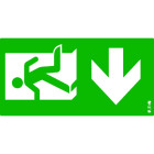 Cooper Securite - Pictogramme 90° ISO7010-E001 VL DS ELK PU pour Ultraled Planète 20M