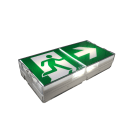 Cooper Securite - ULTRALED JOUR II SATI - 45lm/1h - 8lm/5h - IP43 IK08 - Pose mur/plafond