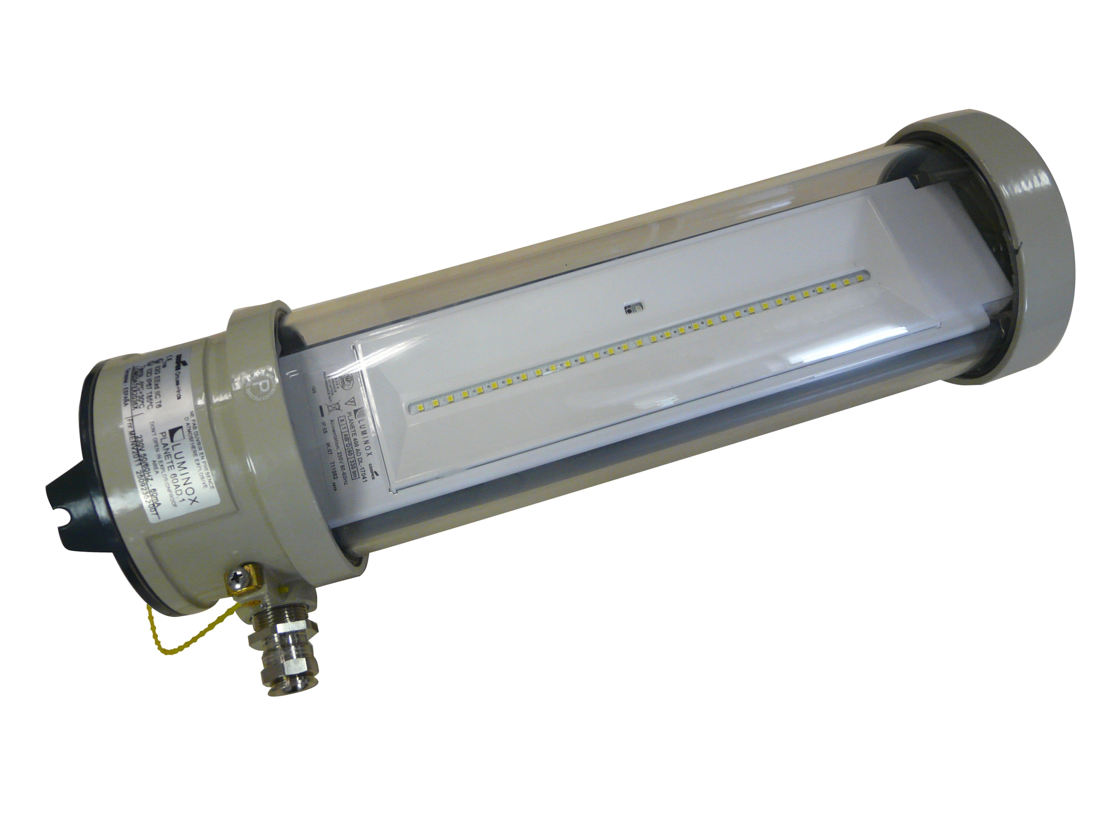 Cooper Securite - PLANETE 400 AD BAES SATI Adressable - 400lm/1h - ATEX - IP65 IK07
