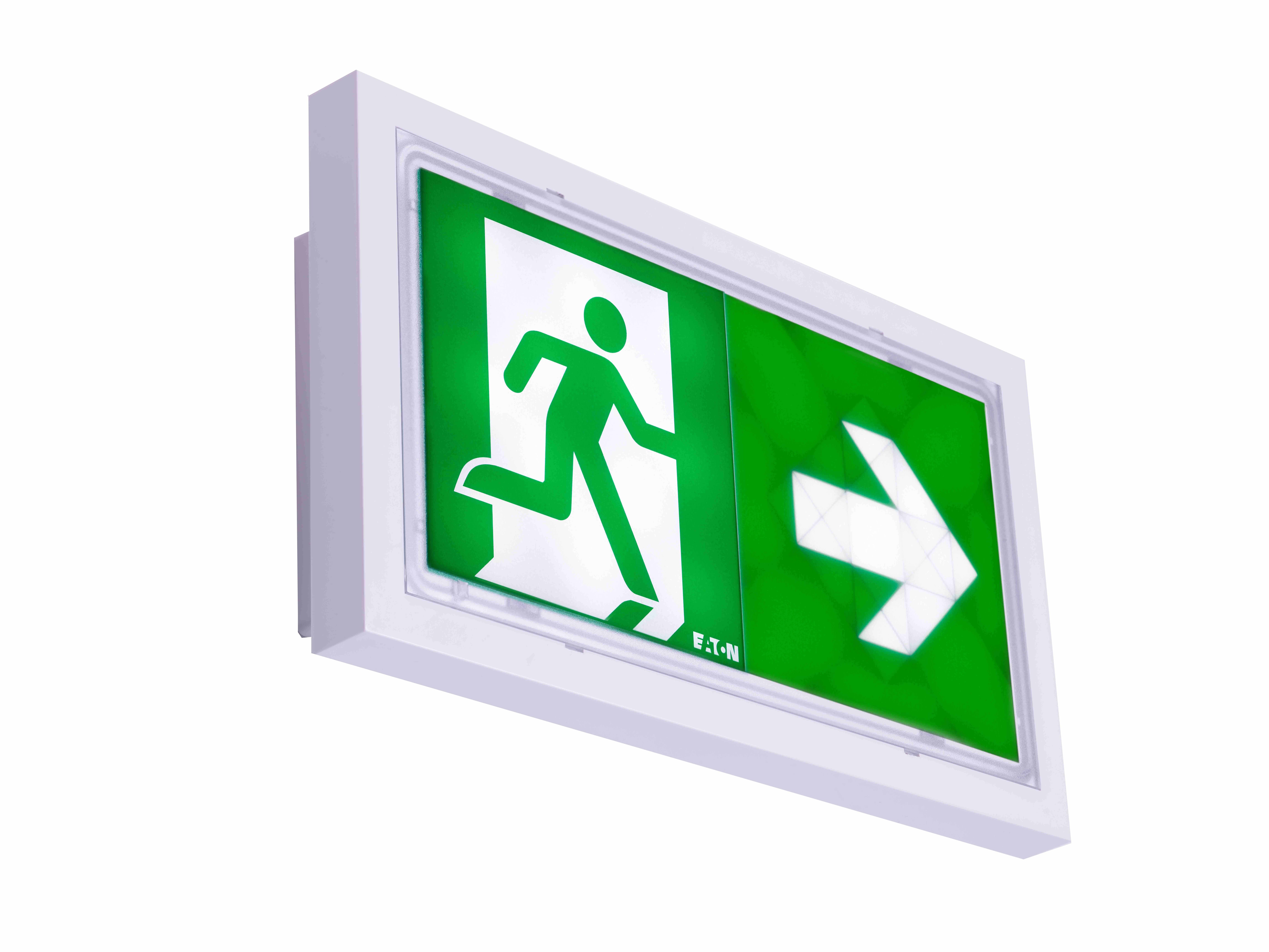 Cooper Securite - MATRIX SATI Adressable - Pictogramme adaptatif - 45lm/1h - IP65 IK07