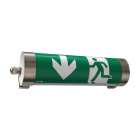 Cooper Securite - PLANETE 2 tubulaire SATI Adressable - diam. 100mm - 45lm/1h - IP66/68 IK10
