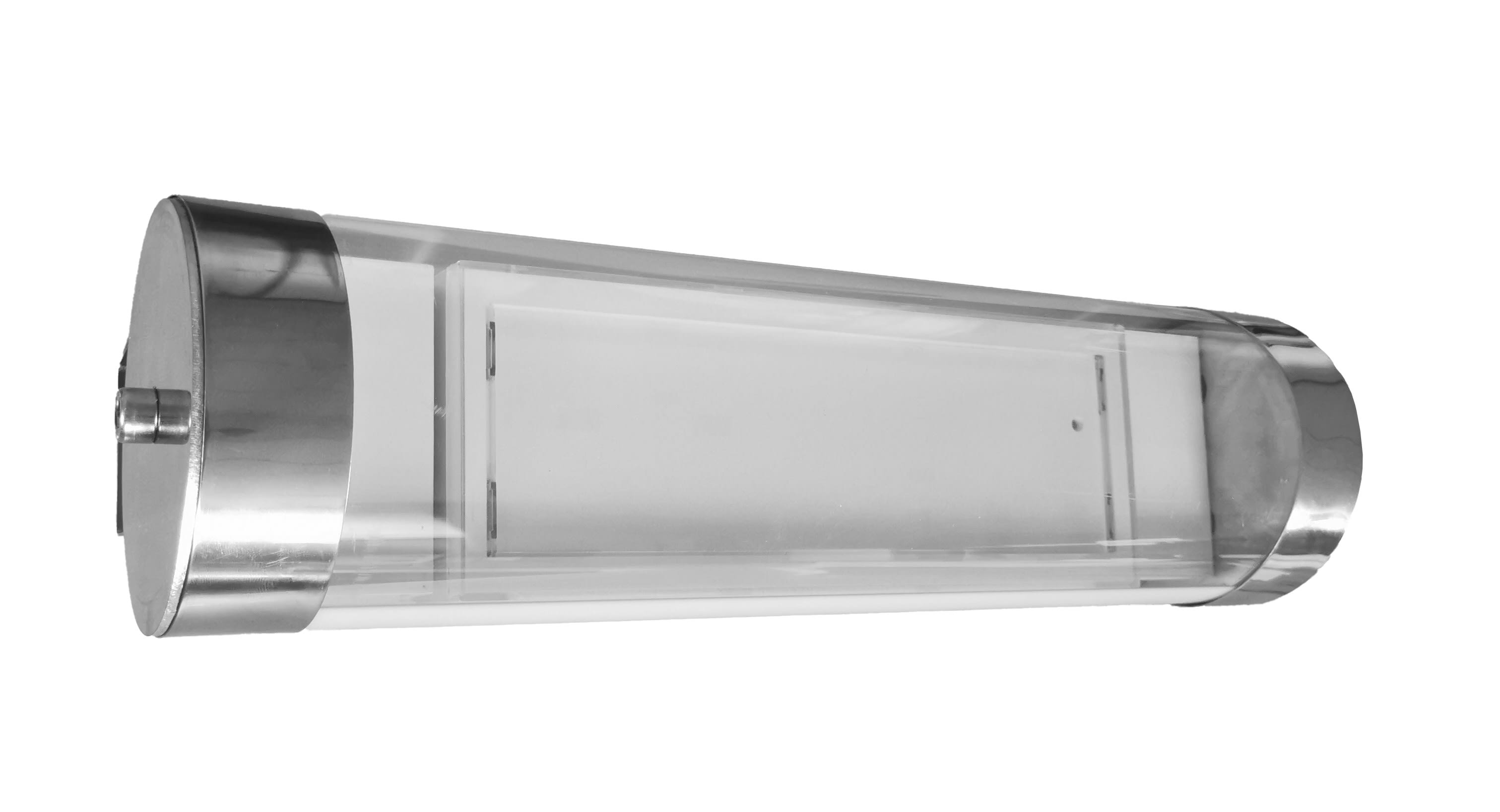 Cooper Securite - Bloc autonome d'ambiance tubulaire (diam. 100mm) série PLANETE 2. 400 lms