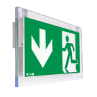 Cooper Securite - CRYSTALWAY XL - 45lm - 24/48Vcc - IP42 IK04 - Esthétique transparente