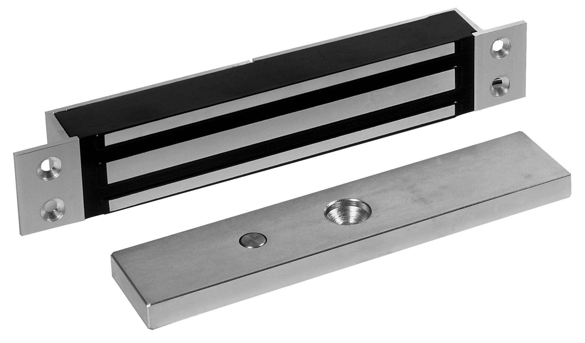 Cooper Securite - Ventouse encastrée pour Issue de Secours - 1 CP - 3000 N - 6 W + Voyant