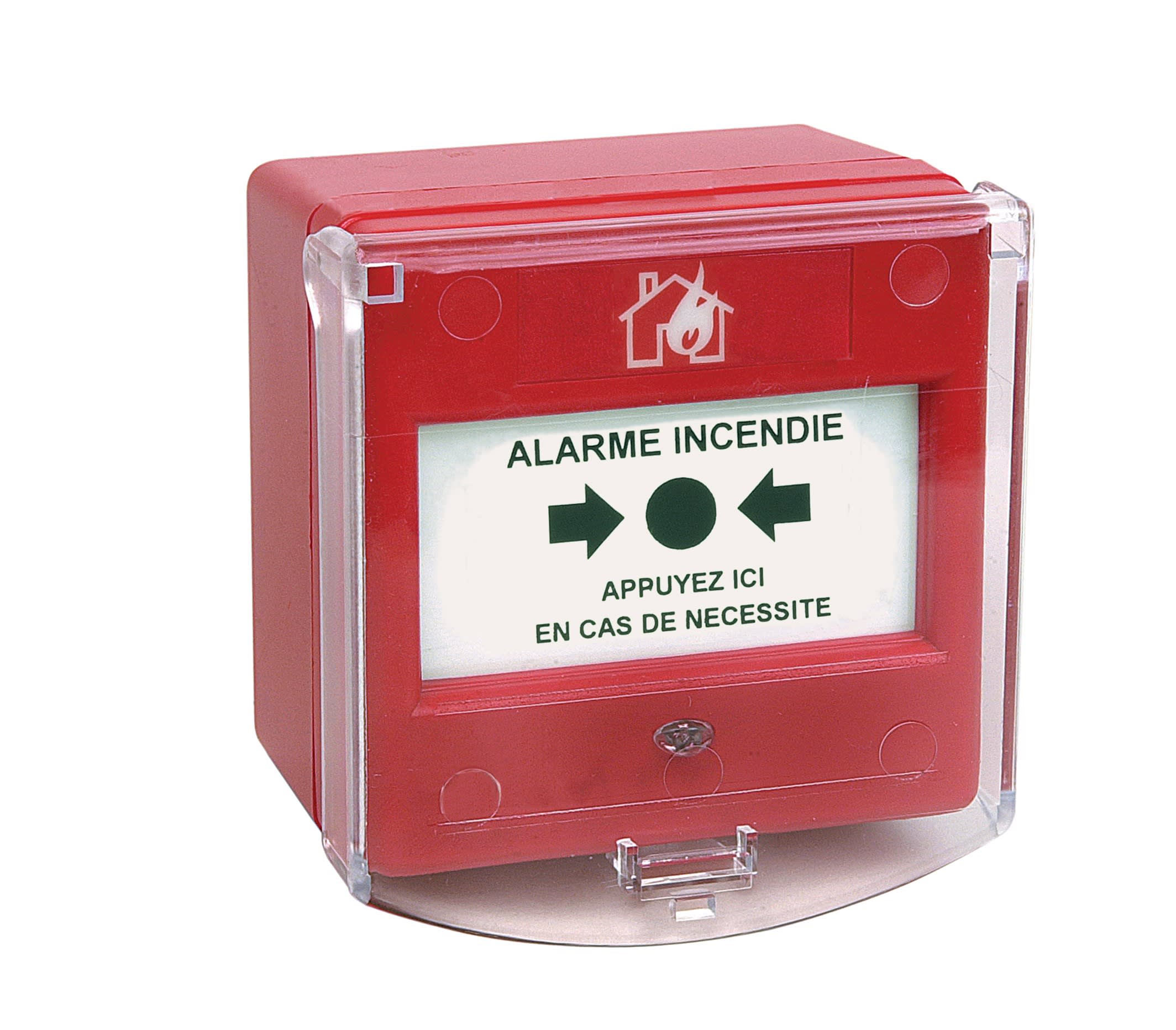 Cooper Securite - Déclencheur Manuel Adressable BGVEA 3000 saillie + voyant - Etanche - IP66
