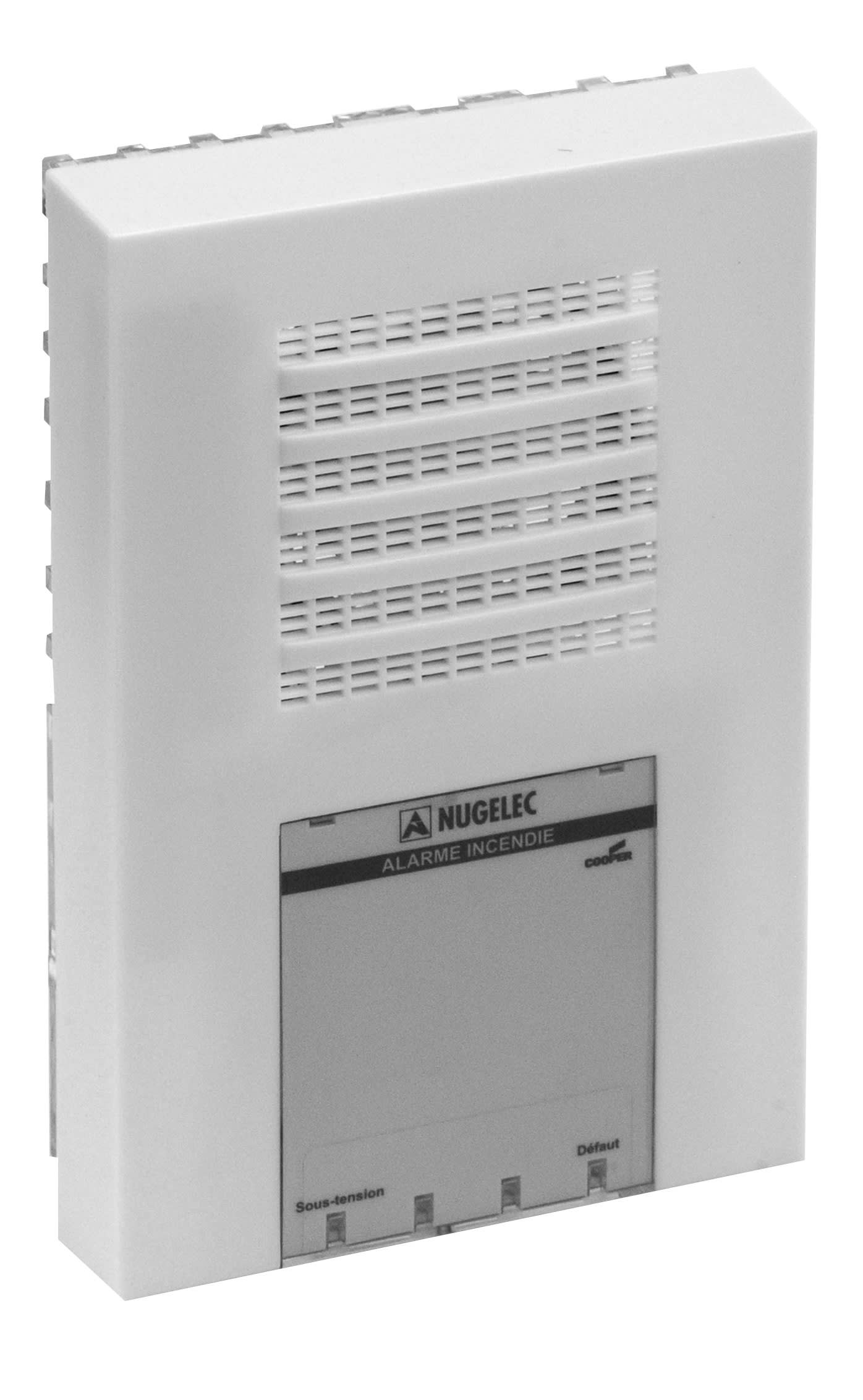 Cooper Securite - Type 3 - Bloc Autonome d'Alarme Lumineuse avec flash blanc ou rouge sél.
