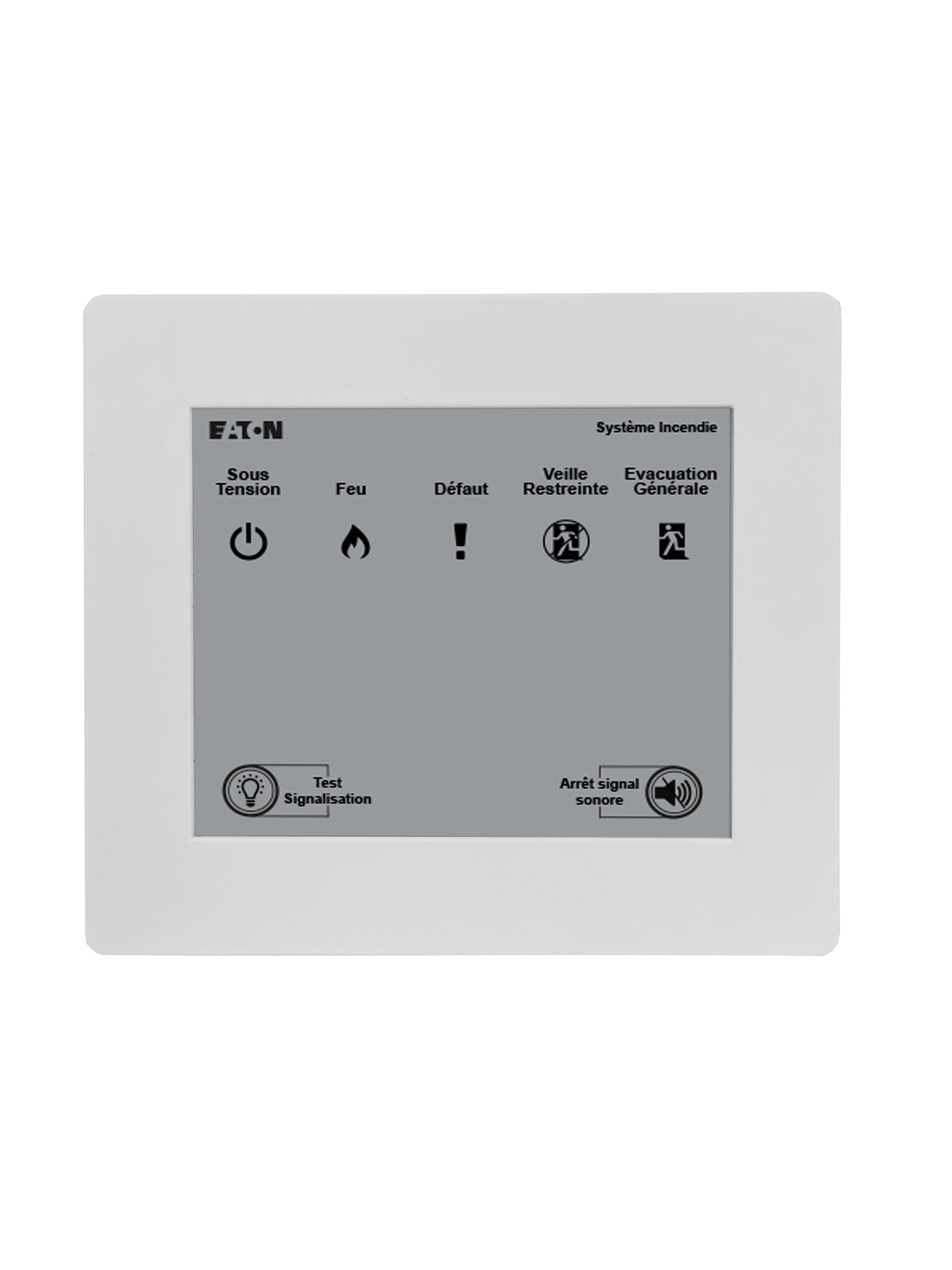 Cooper Securite - Tableau de Report de Confort (TRC) pour SSI - Replica Led