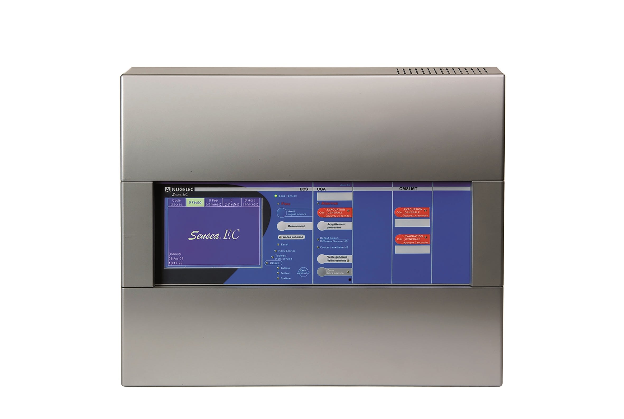 Cooper Securite - Sensea.EC - Type 1 - ECS 256pts avec UGA - 1ZA et CMSI 2ZS à manque de tension