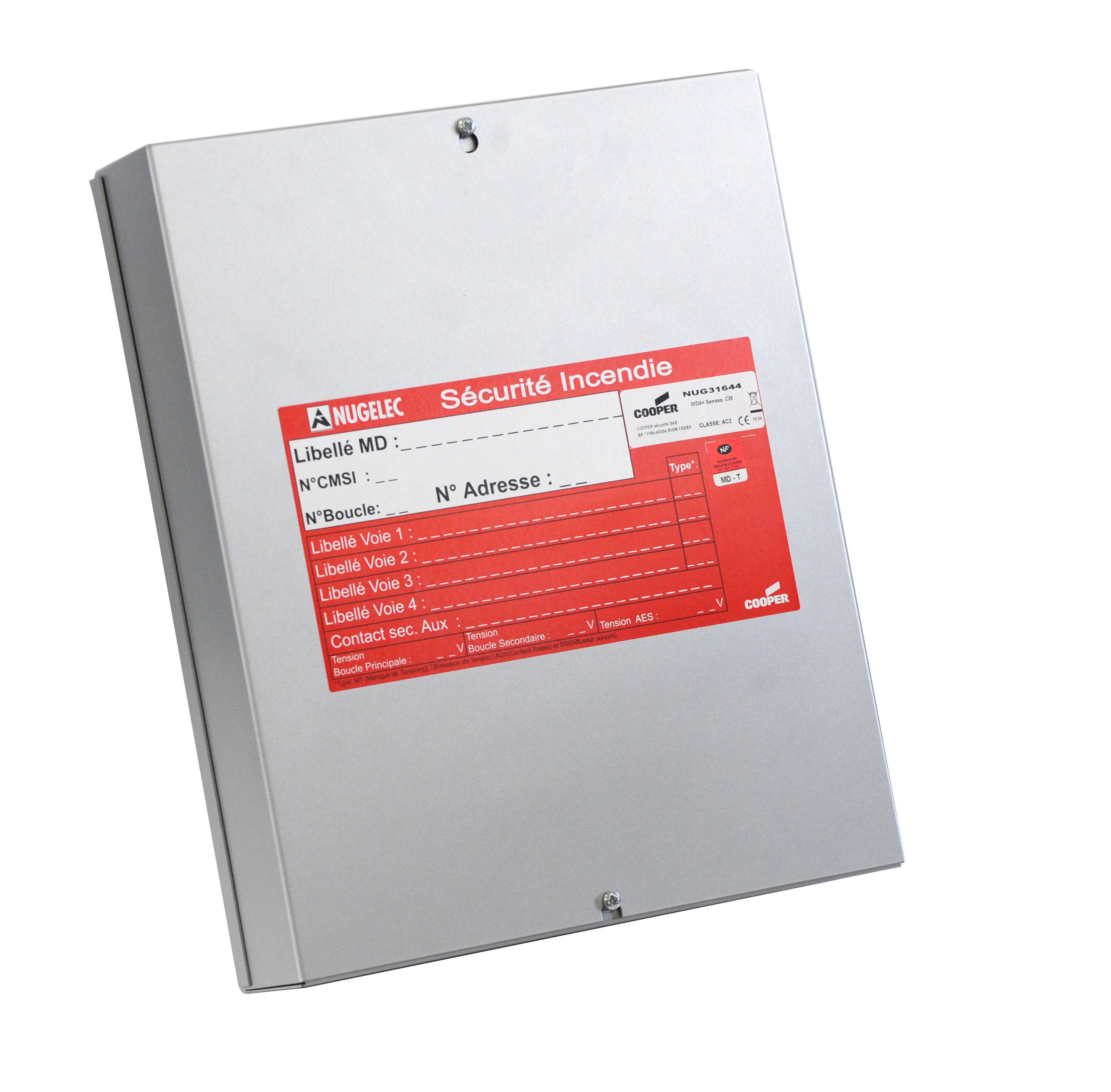 Cooper Securite - CMSI Sensea.CM Module 16 relais équipé 8 relais MD8R