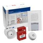 Cooper Securite - Kit Alarme incendie - Type 4 Planète - équipé 1 Boucle, 2 DM, 1 DS, 1 DL