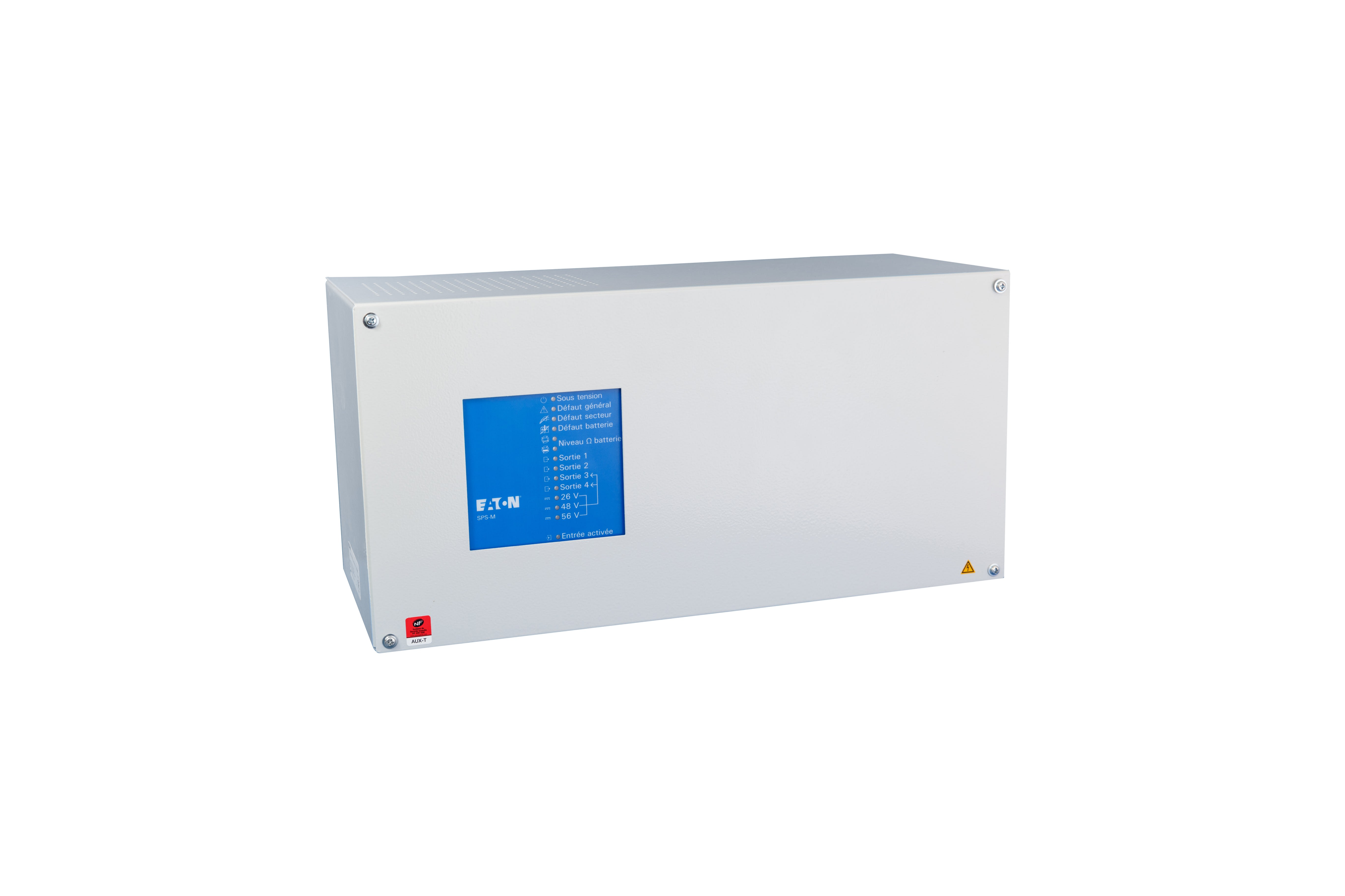 Cooper Securite - Alimentation Electrique de Sécurité - SPSMC-24V-2A0/12AhAlim.24-48-56V/2A-24V