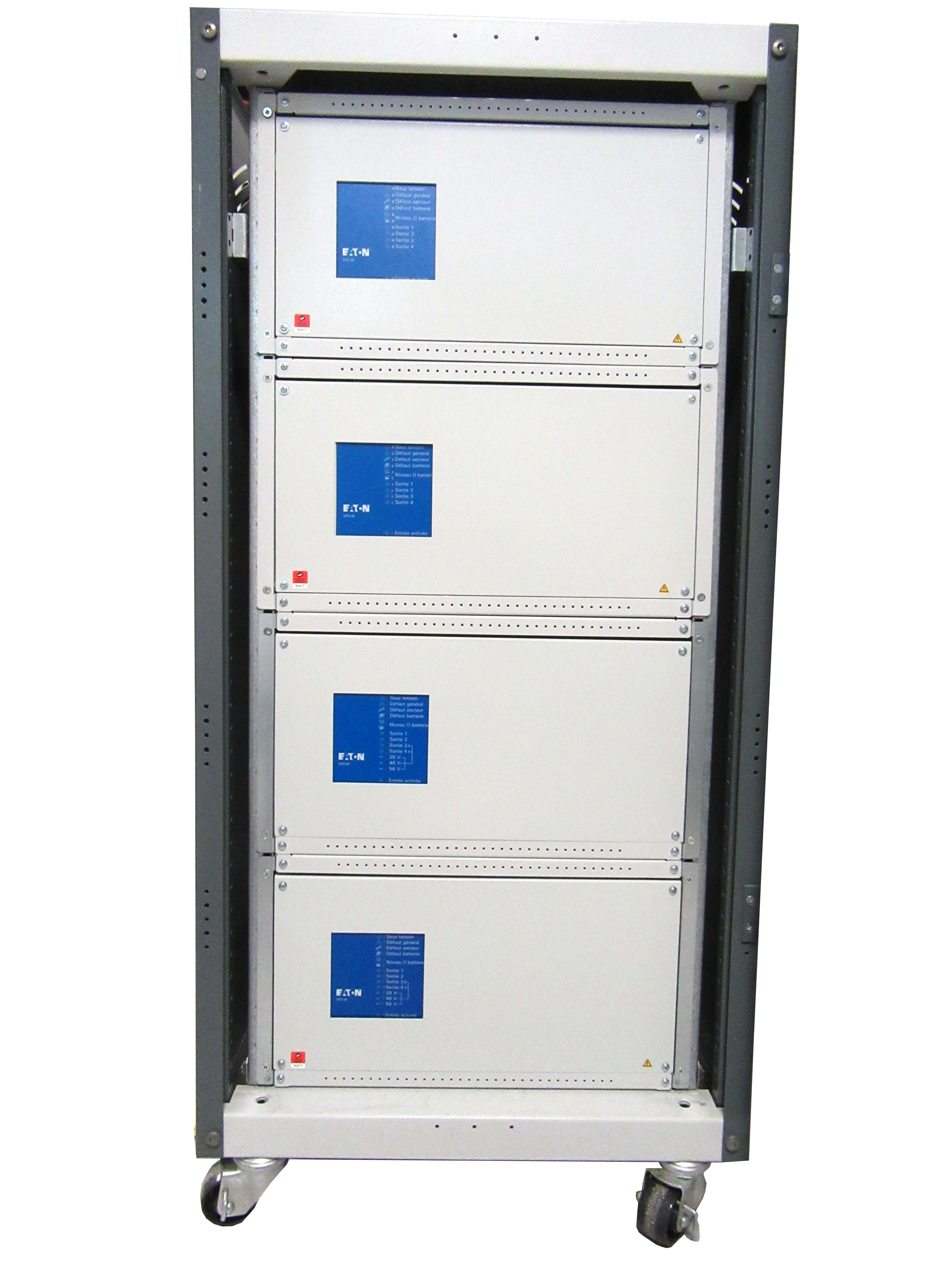 Cooper Securite - Adaptateur boitier double pour alimentation SPSM/C pour rack 19''
